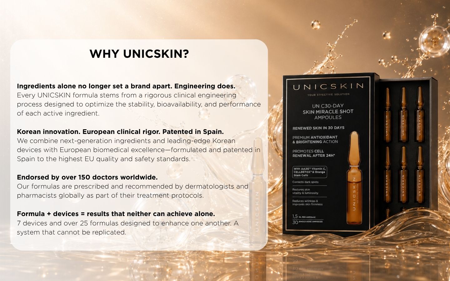 UNIC30-DAY SKIN MIRACLE SHOT