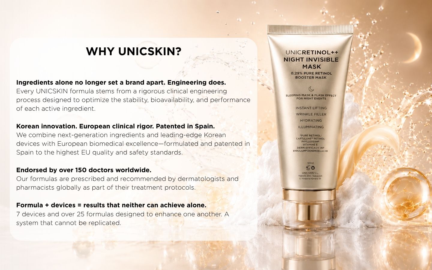 UNICRETINOL++ INVISIBLE NIGHT MASK