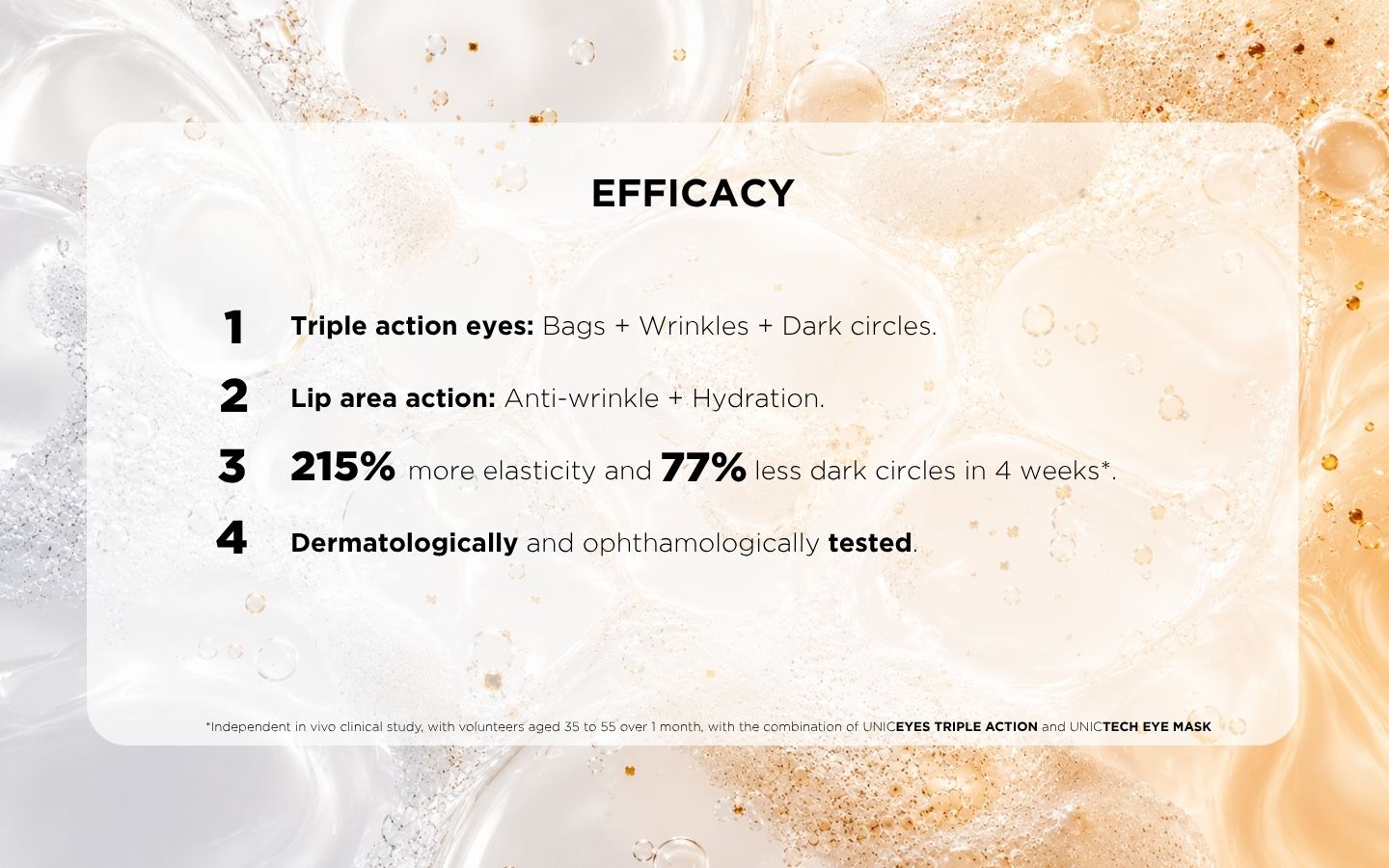 UNICEYES TRIPLE ACTION